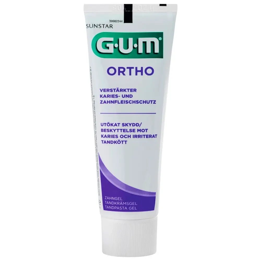 SUNSTAR Deutschland GUM® ORTHO Zahngel - Tube 75 ml