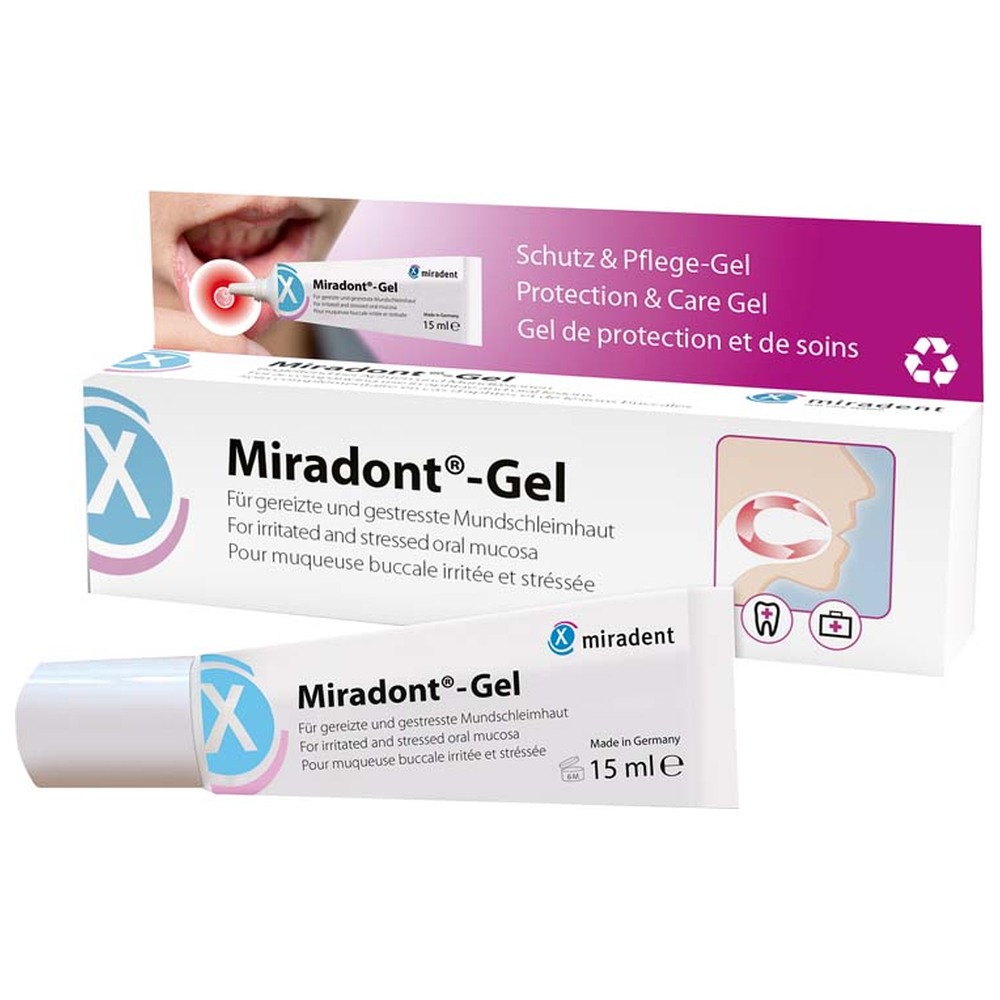 Hager & Werken Miradont®-Gel - Tube 15 ml Hager & Werken Miradont®-Gel - Tube 15 ml