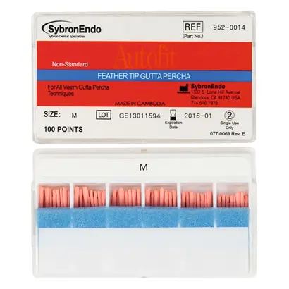 Kerr Gutta Percha Points - Packung 100 Stück M