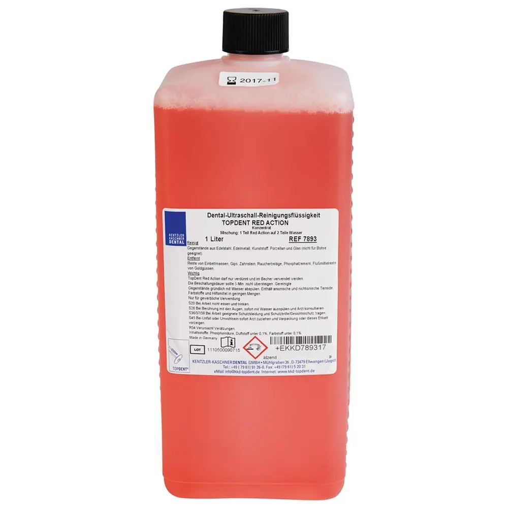 Kentzler-Kaschner TOPDENT Red Action - Flasche 1 l