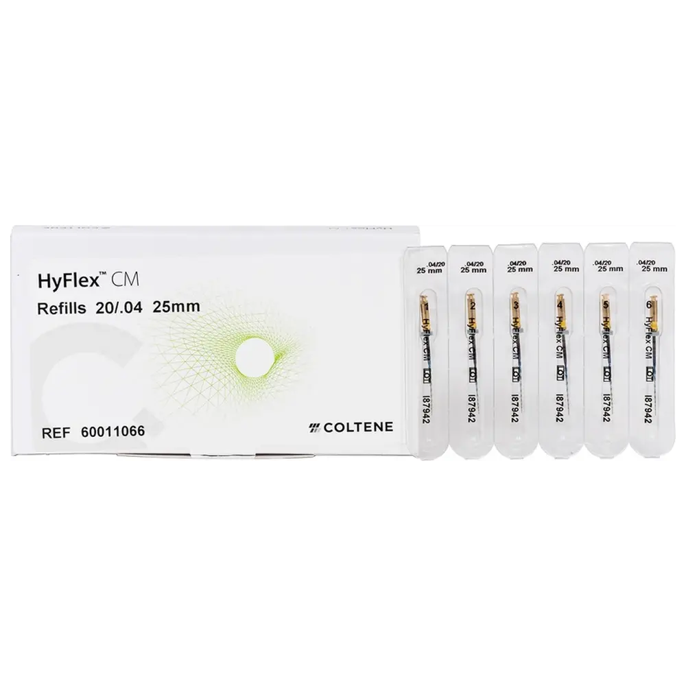 COLTENE HyFlex® CM - Packung 6 Stück 25 mm, Taper.04 ISO 020