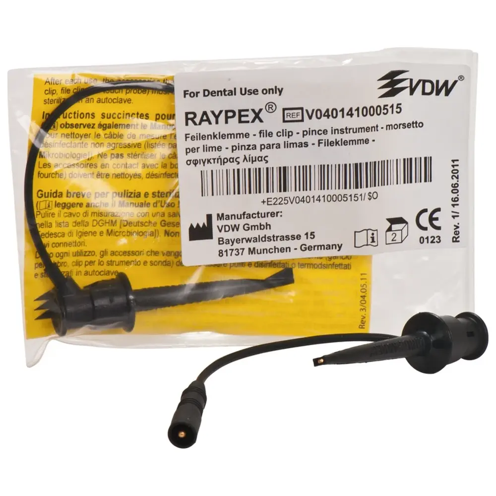 VDW Raypex® Feilenklemmen - Packung 2 Stück autoklavierbar