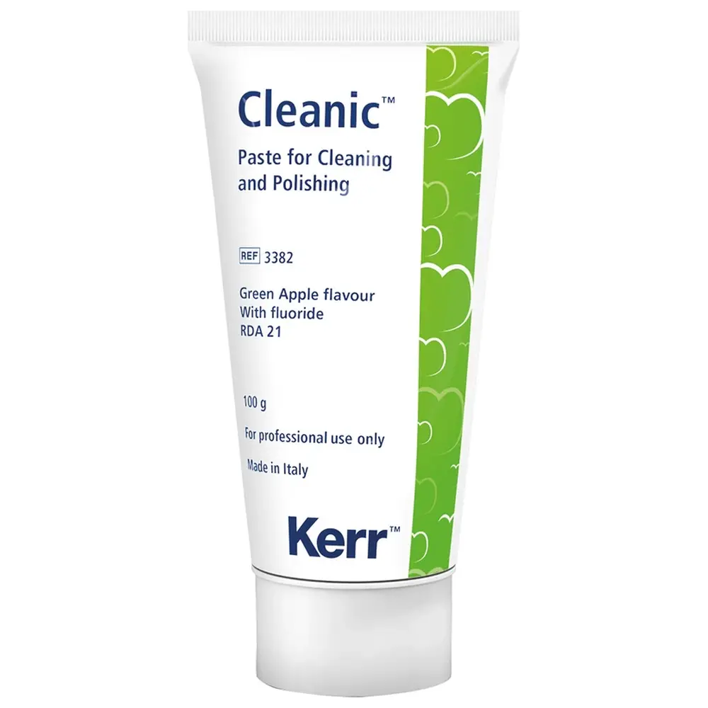 Kerr Cleanic™ Prophy-Paste - Tube 100 g grüner Apfel mit Fluorid Kerr Cleanic™ Prophy-Paste - Tube 100 g grüner Apfel mit Fluorid