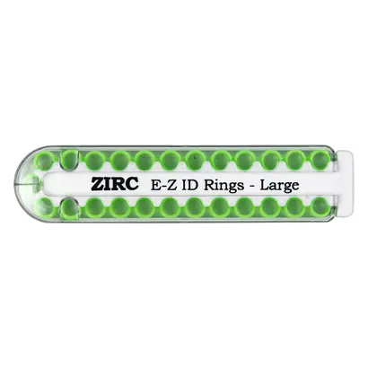 Zirc Company EZ-ID Markierungsring Zirc groß 6mm neongrün Pa 25