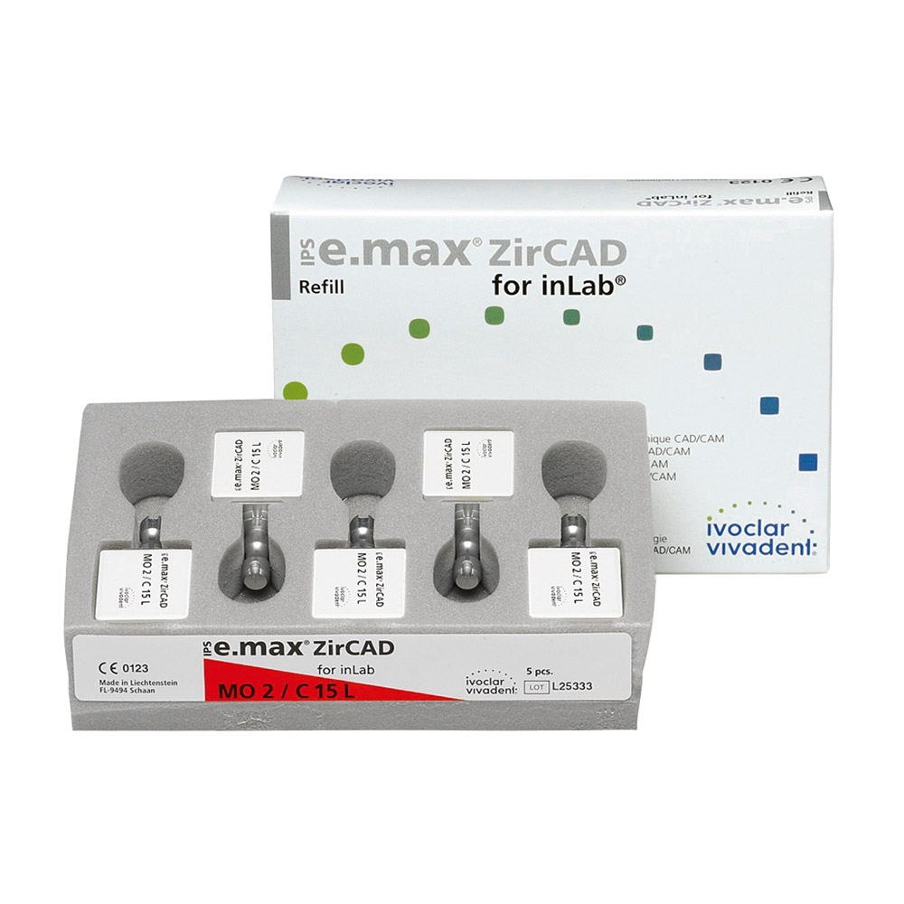 IPS e.max Zircad Inlab MO 2 C15L 5St