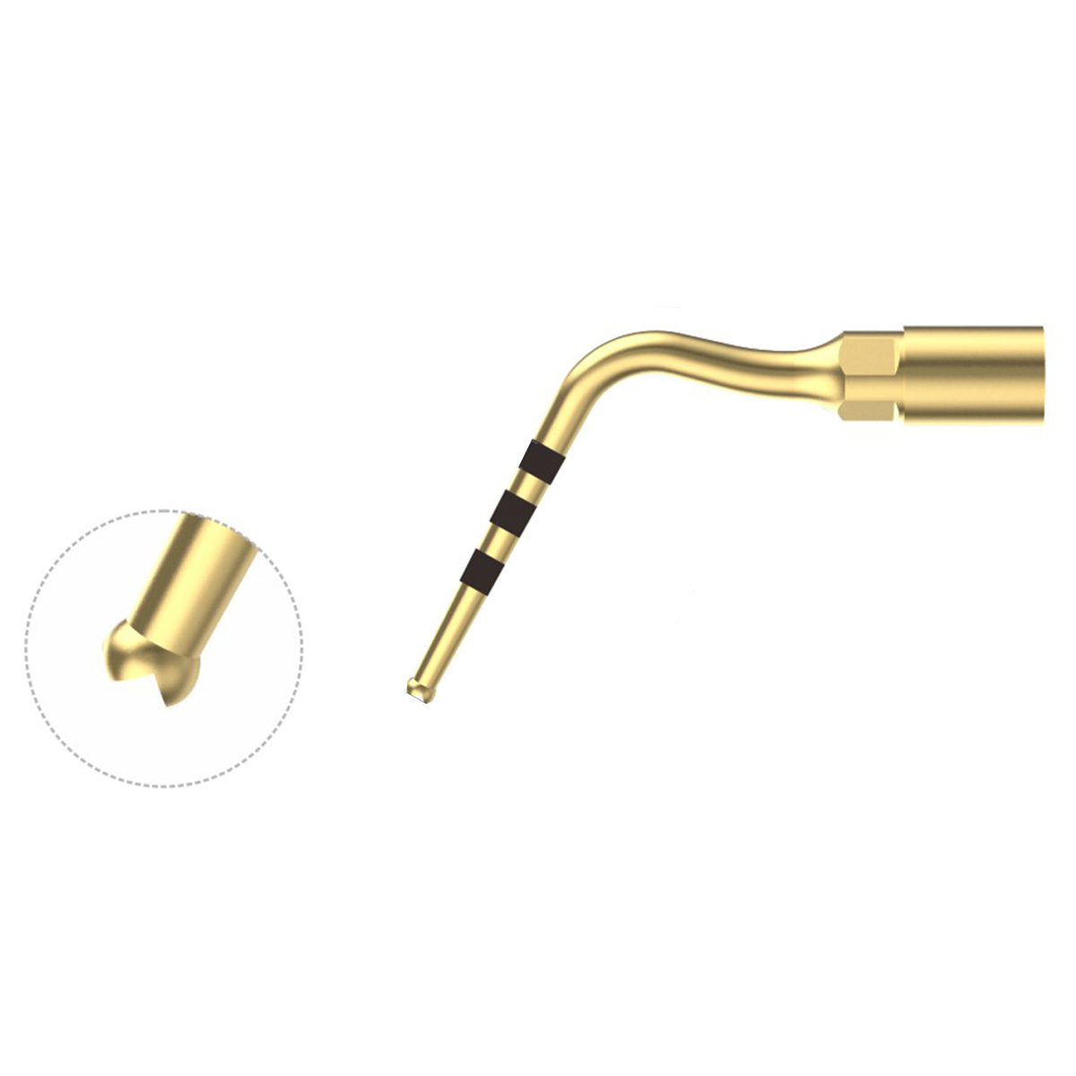 Xpedent Ultraschallspitze UI8 Implantation (passend für den Einsatz mit MECTRON® Geräten)