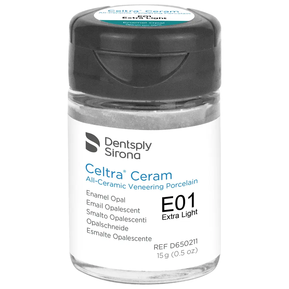 Dentsply Sirona CELTRA® CERAM - Dose 15 g Pulver enamel opal extra-light EO1
