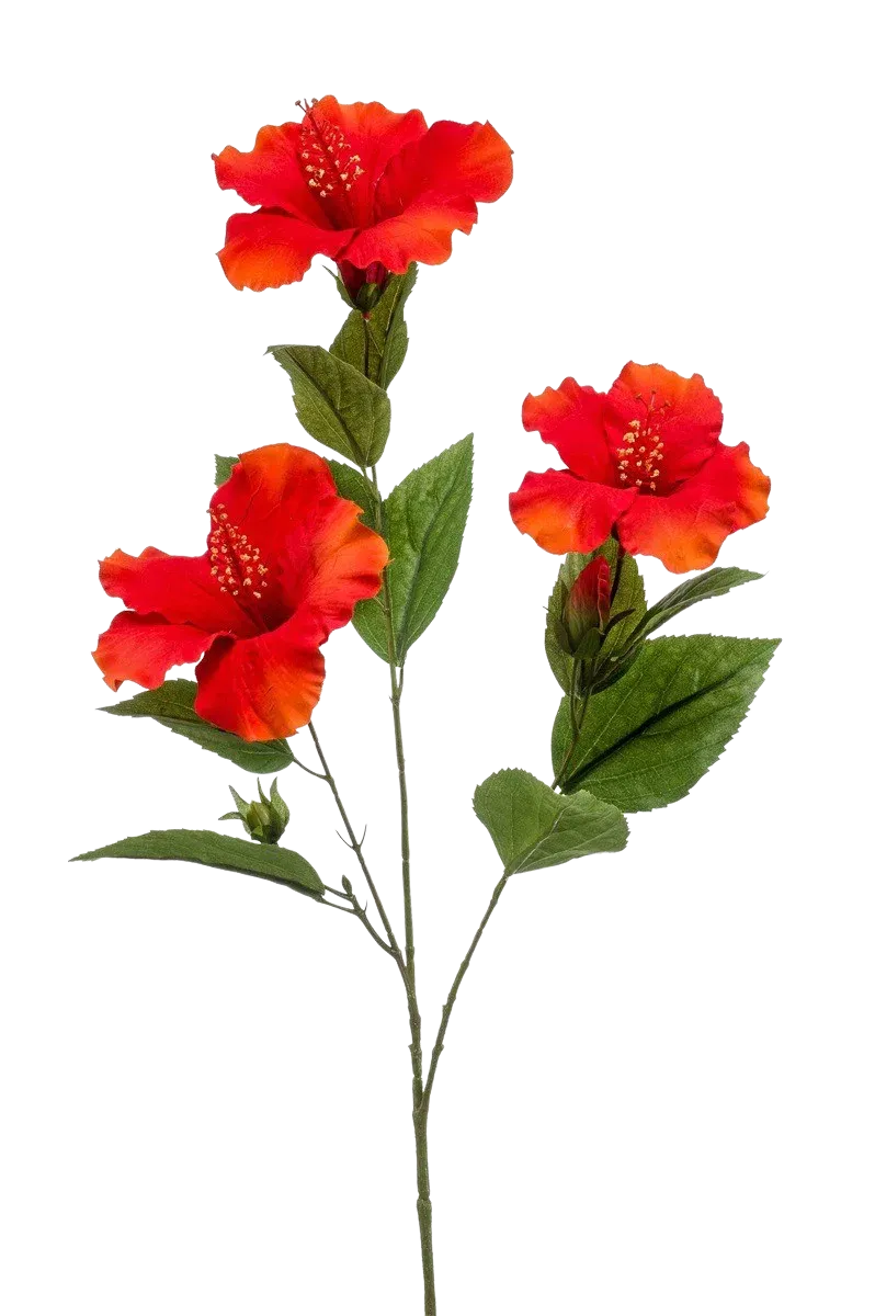Künstlicher Hibiskus Zweig - Tara | 82 cm