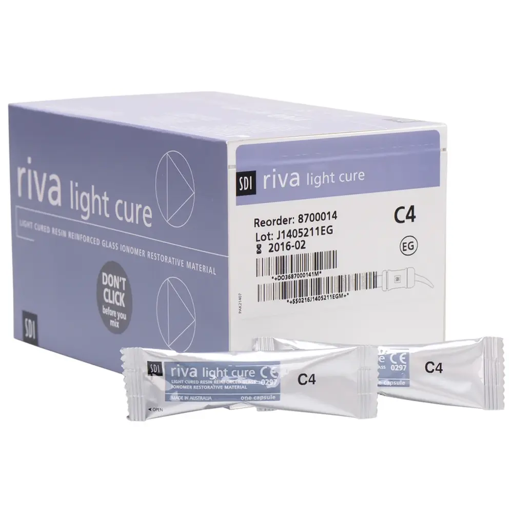 SDI riva light cure - Packung 50 Kapseln C4