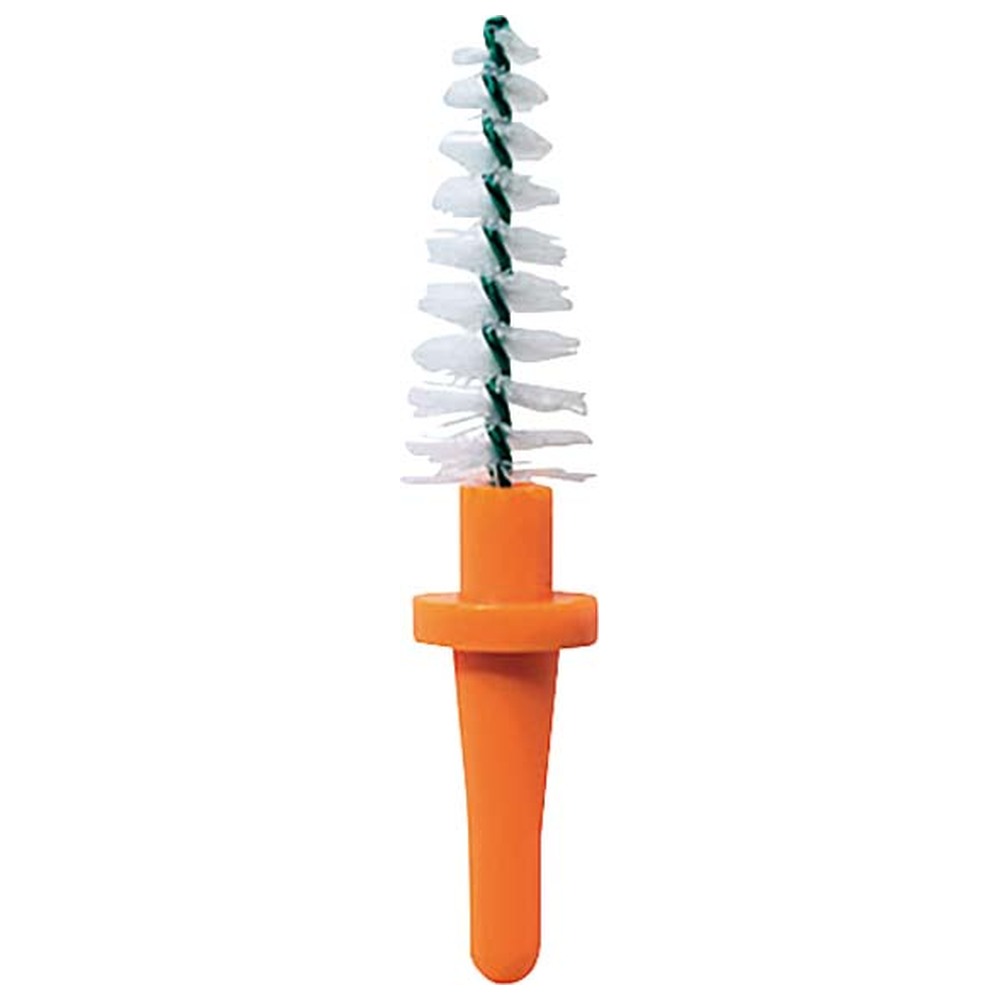 Hager & Werken Pic-Brush® Ersatzbürsten - Packung 25 Stück, orange, Ø 2,5 - 5,5 mm