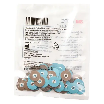 3M Espe Dental Products Sof-Lex Polierscheiben f.Moore D15,8mm fein Pa 100