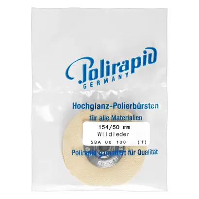 Polirapid Dr. Montemerlo GmbH & Co. KG Schmalbürste 54/50mm Wildleder m.AK St