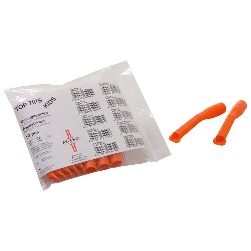 Akzenta TOP TIPS Kids - Packung 10 Stück orange