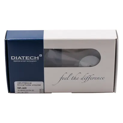 COLTENE DIATECH CERAPRESHINE - Packung 10 Stück unmontiert, weiß, Figur 303 Rad, 4 mm, ISO 220