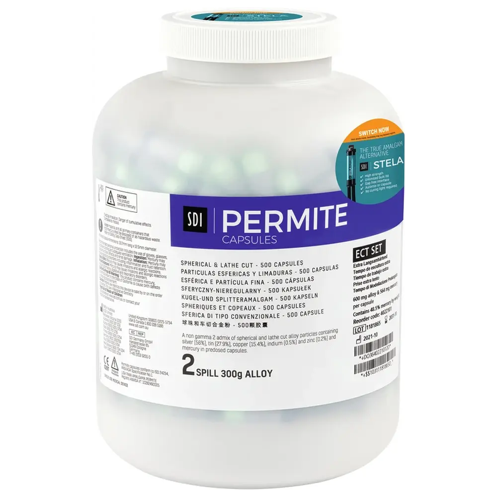 SDI permite - Dose 500 x 600 mg Kapsel Gr. 2, regular