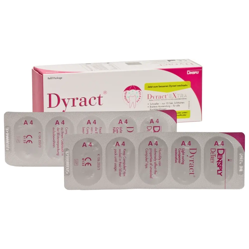 Dentsply Sirona Dyract® - Nachfüllpackung 20 x 0,25 g Compule A4