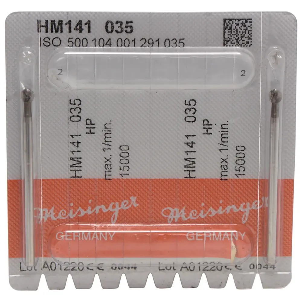 Hager & Meisinger Chirurgie Fräser HM 141 - Packung 2 Stück HP, Figur 001, ISO 035