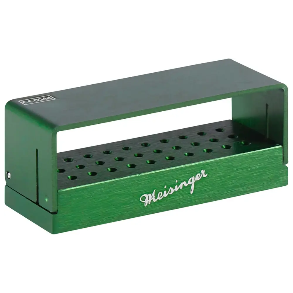 Hager & Meisinger Bohrerständer GR606 - Stück grün (B x H x T) 73 x 30 x 25 mm