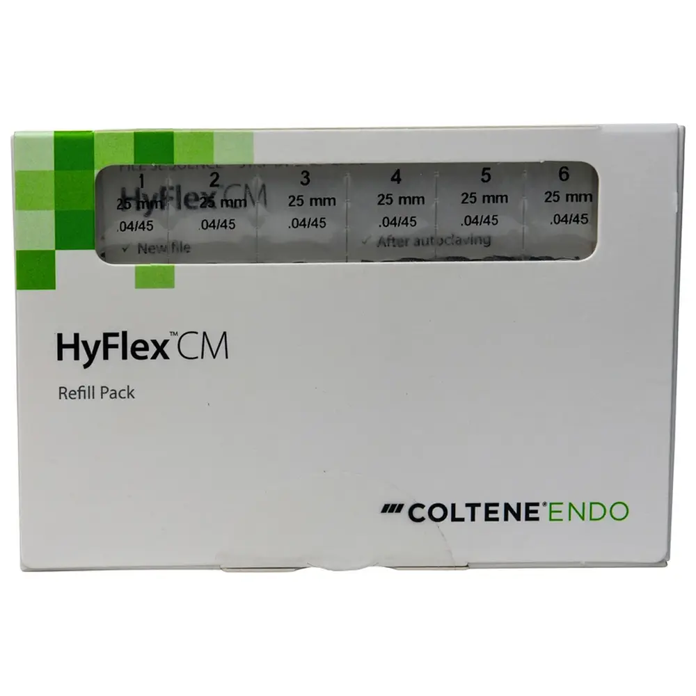 COLTENE HyFlex® CM - Packung 6 Stück 25 mm, Taper.04 ISO 045