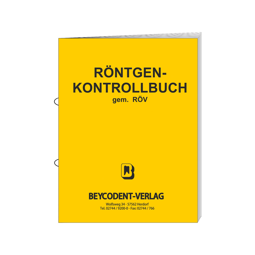 Röntgenkontrollbuch 12100001 St