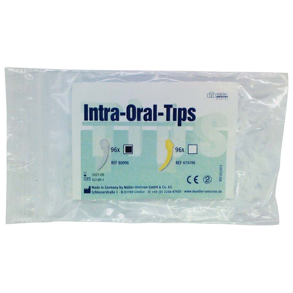 Müller-Omicron Intraoraltip transparent - Packung 96 Stück