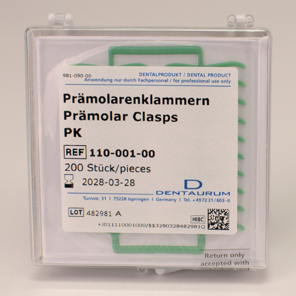 Wachsschablonen PK Pa