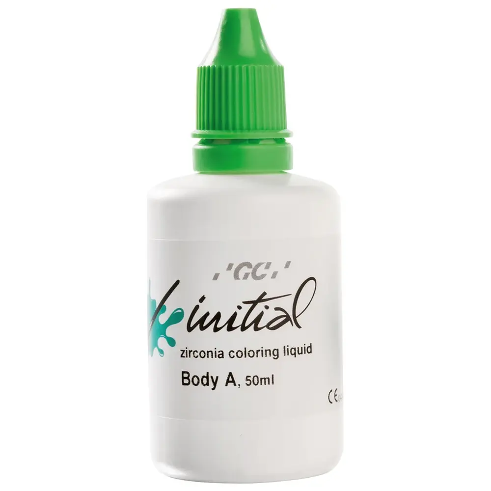 GC Initial™ Zirconia Coloring Liquid - Flasche 50 ml Liquid body A