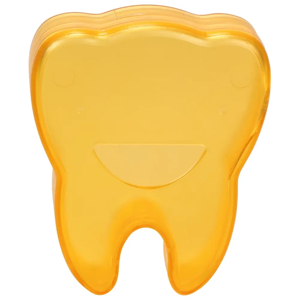 Cardex Dental Zahnboxen - Stück orange, Abmessung (65 x 55 x 15 mm)