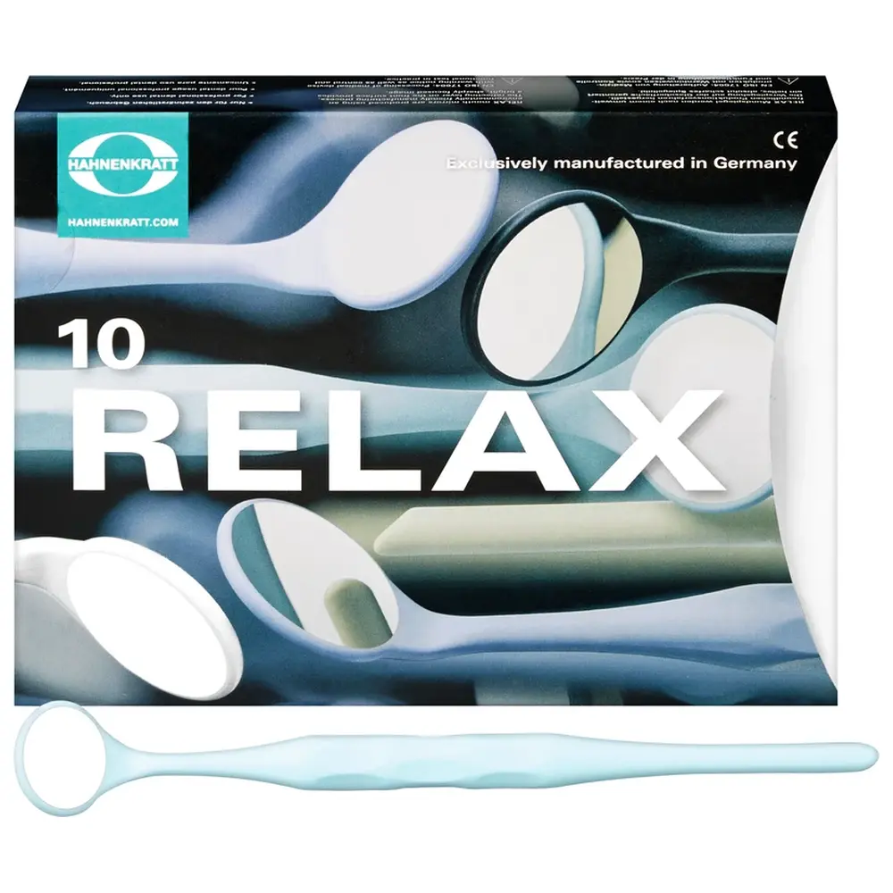 HAHNENKRATT RELAX FS RHODIUM - Packung 10 Stück mint, Größe 4