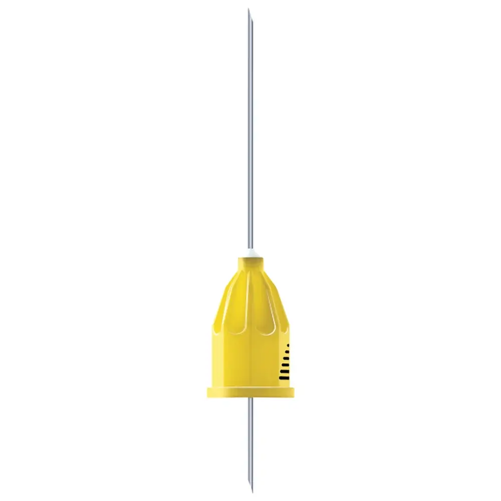 medmix Painless Steel® Einmal-Injektionskanülen - Packung 100 Stück gelb, G27 0,4 x 25 mm