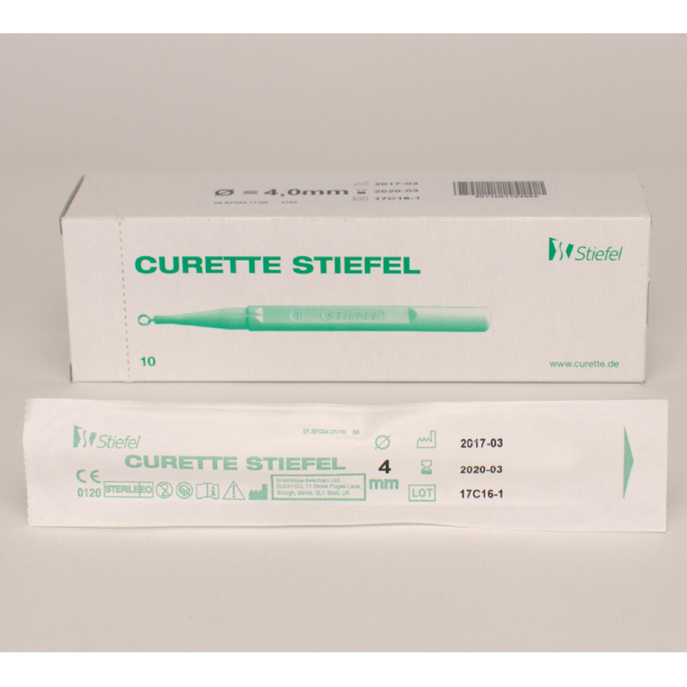 Curette Ringkürette 4mm 10St