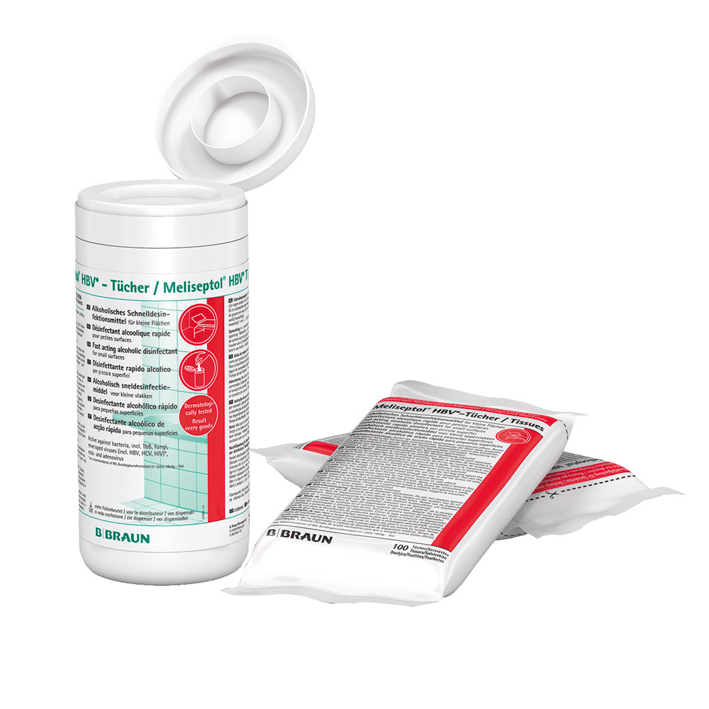 Meliseptol HBV-Tücher 100 St Ds