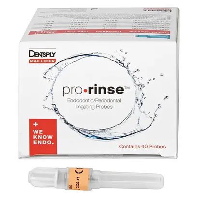MAILLEFER INSTRUMENTS HOLDING Sàrl pro.rinse 25GA 0,51mm orange Spülnadeln Pa 40