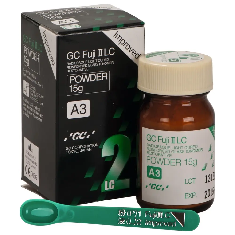 GC Fuji® II LC Improved - Nachfüllpackung 15 g Pulver A3