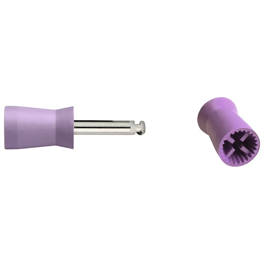 Young Dental Young™ Prophylaxekelch Traditional Web Latch-Type - Packung 144 Stück lila, lang, weich