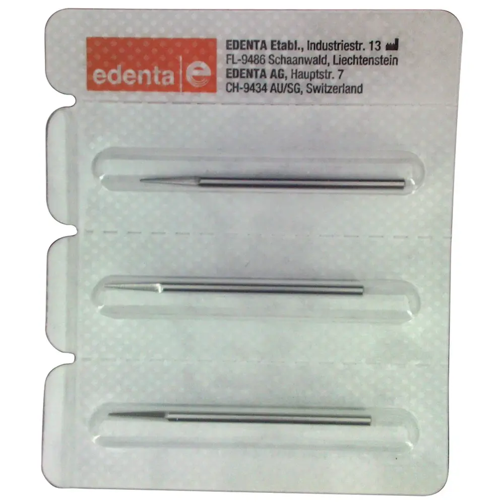 Edenta Stichfräser 51 - Packung 3 Stück, HP, Figur 467, 9 mm, ISO 023