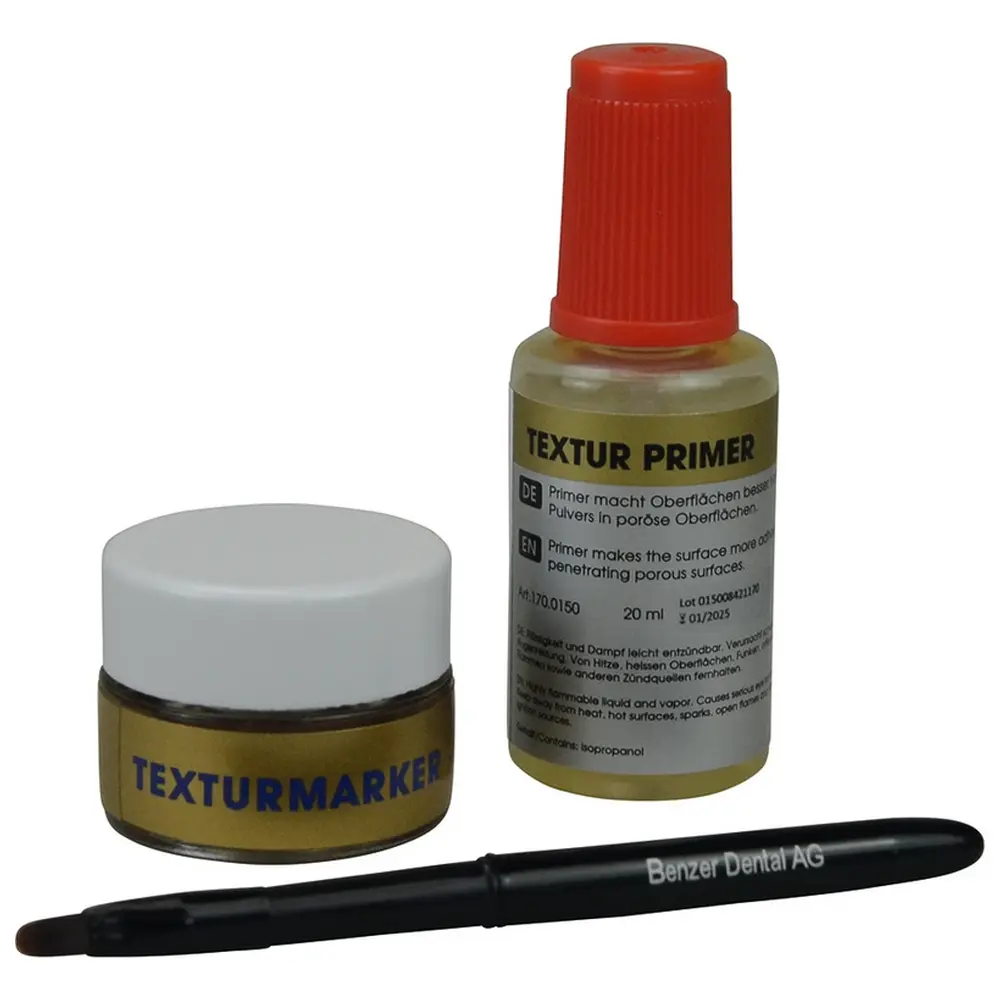 Benzer Dental AG TEXTURMARKER - Set mit Primer