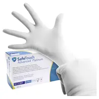 KOLMI-HOPEN MEDICOM GROUP SafeTouch Advanced Platinium weiß Puderfrei M Handschuhe Pa 100