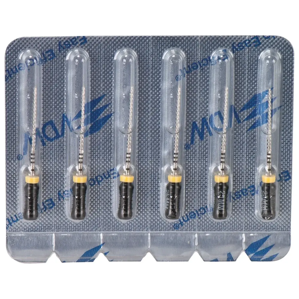 VDW STERILE K-Feilen - Blisterpackung 6 Stück 25 mm ISO 080