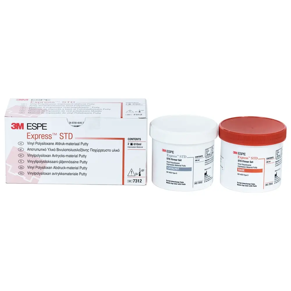 Solventum Dental Solutions Express™ STD-Putty - Packung 2 x 550 g Dose, Putty normalhärtend