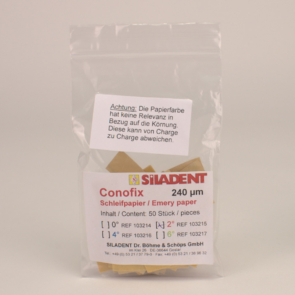 Conofix Schleifpapier 2° 240 50St