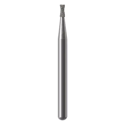 Edenta Diamanten 806 - Packung 5 Stück Standard, FG, Figur 019 umgekehrter Kegel mit Ansatz, 2 mm, ISO 009
