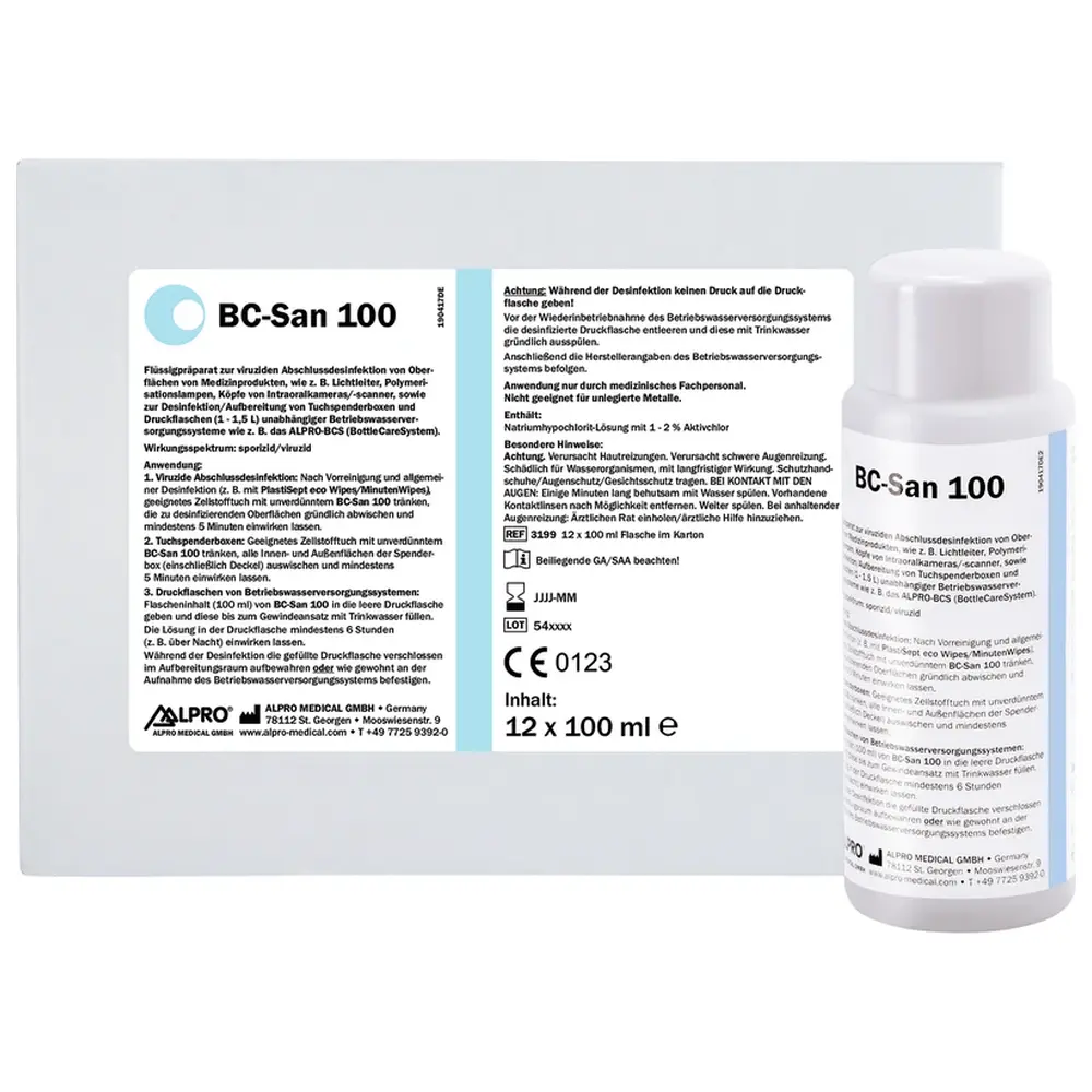 ALPRO MEDICAL BC-San 100 - Karton 12 x 100 ml Flasche