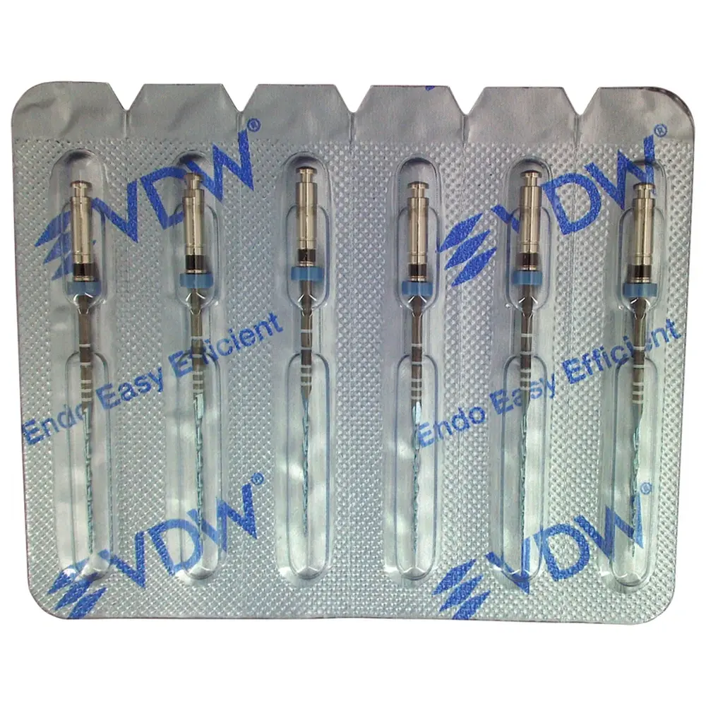 VDW.ROTATE™ NiTi Wurzelkanalfeilen - Packung 6 Stück 31 mm, Taper.04 ISO 040