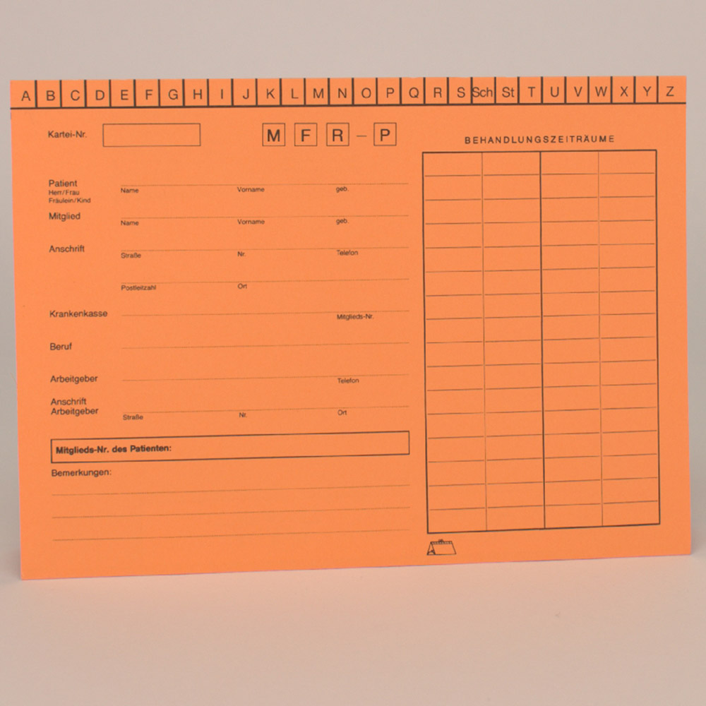 Spitta Karteikarten A5-orange 025 200St