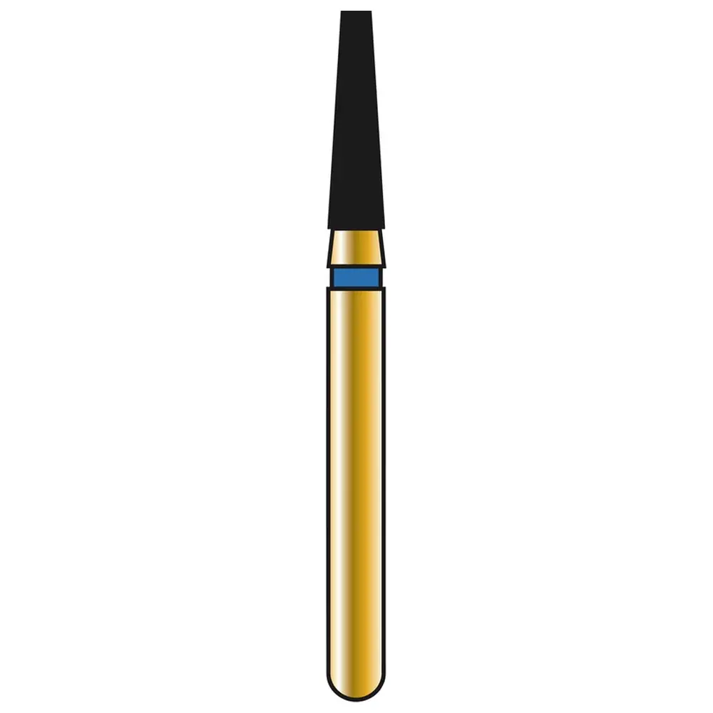 COLTENE DIATECH Diamanten G846 - Packung 5 Stück blau mittel (M), FG, Figur 171 Konus flaches Ende, 6 mm, ISO 016