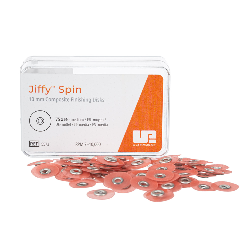 Jiffy Spin Disk 10mm medium 75St