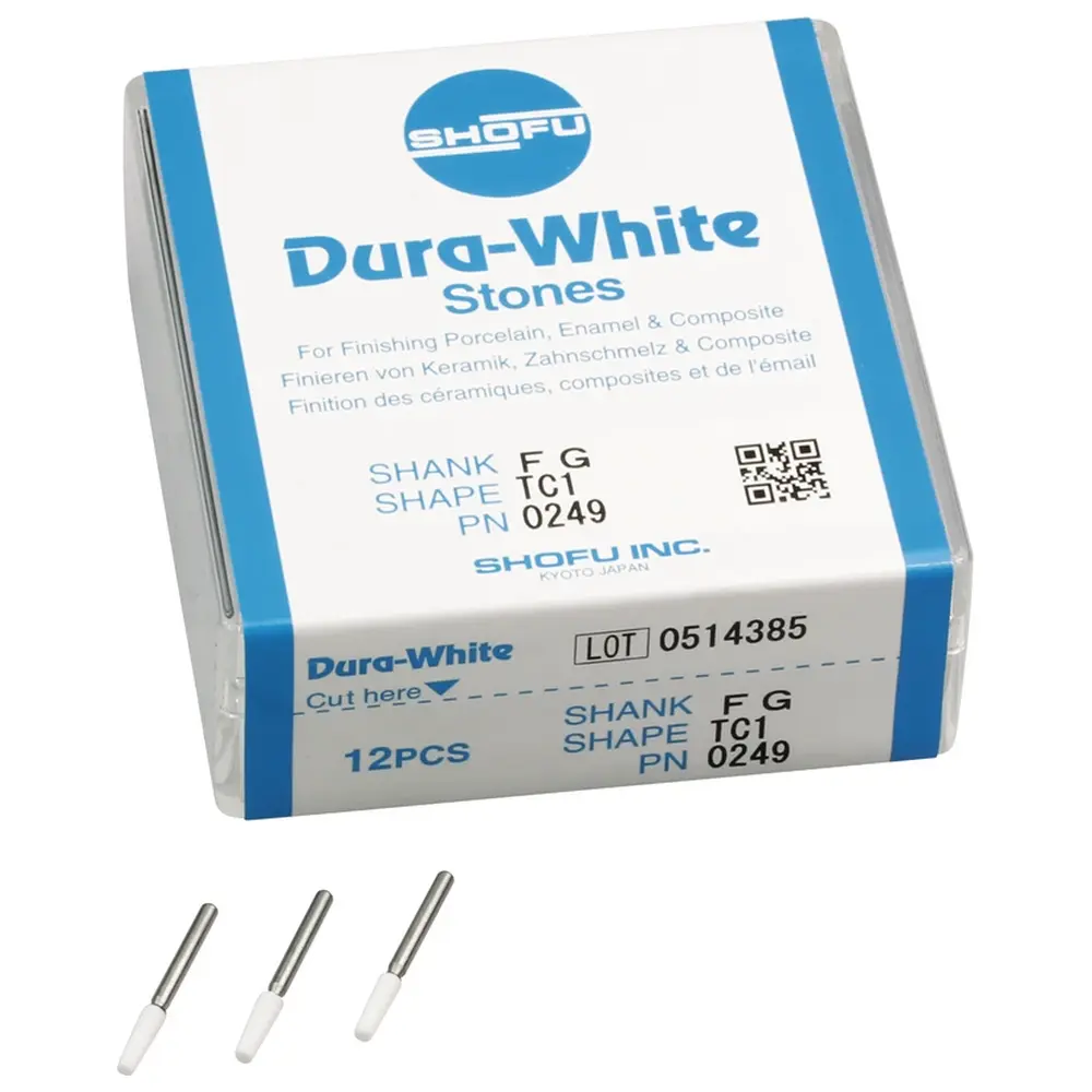 SHOFU Dura-White - Packung 12 Stück TC1, FG, ISO 020
