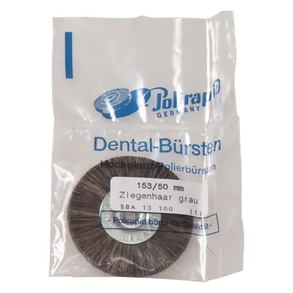Polirapid Dr. Montemerlo GmbH & Co. KG Schmalbürste 153/50mm Ziegenhaar grau m.AK St Polirapid Dr. Montemerlo GmbH & Co. KG Schmalbürste 153/50mm Ziegenhaar grau m.AK St