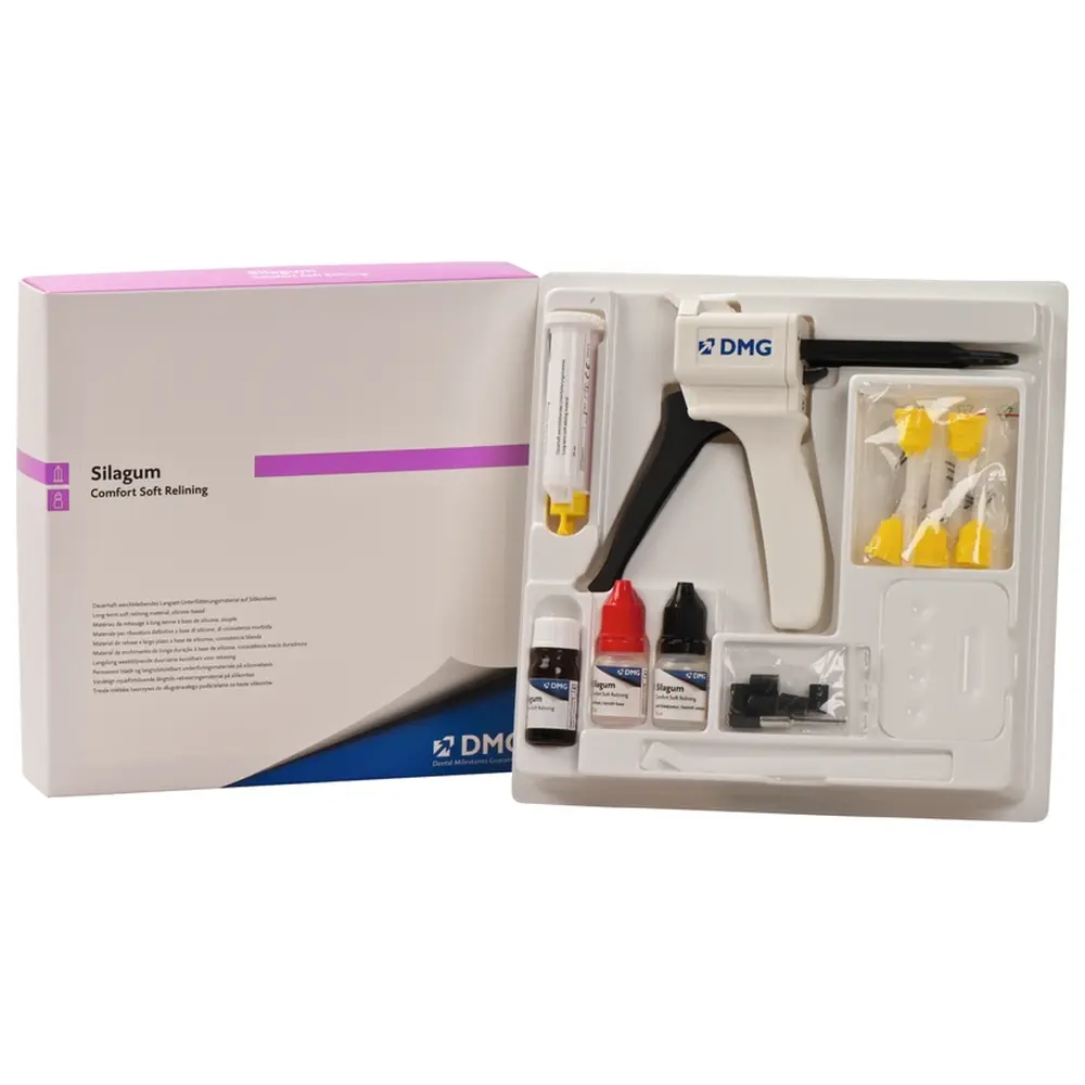 DMG Silagum Comfort - Starter Pack 25 ml Doppelkartusche, Zubehör